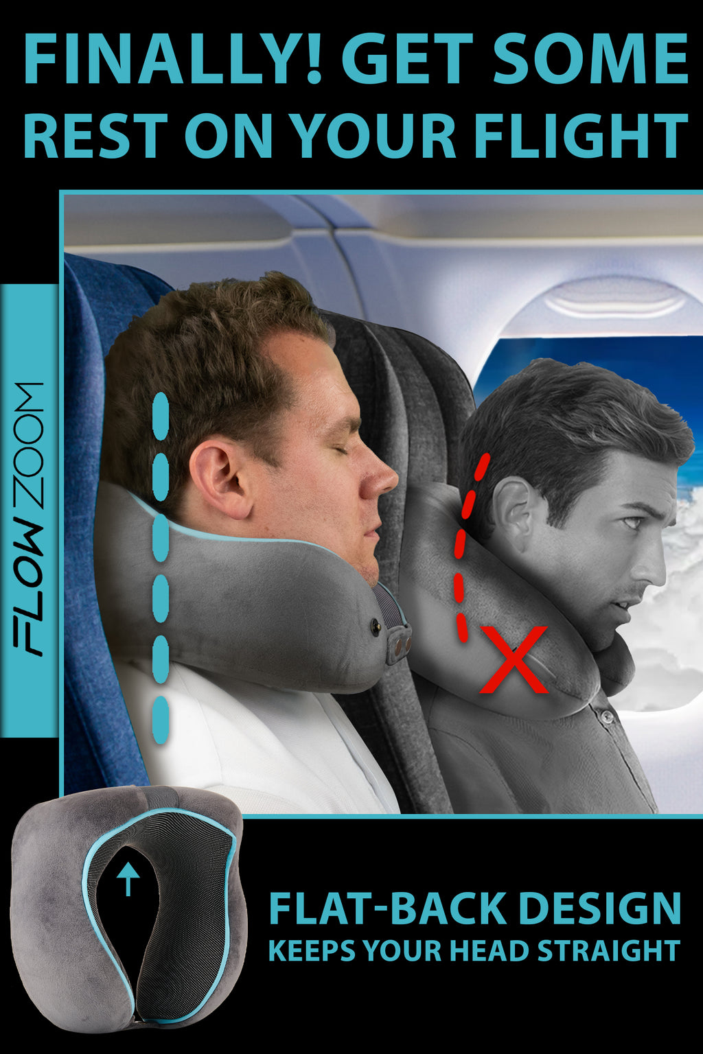 COMFY Pillow FLOWZOOM