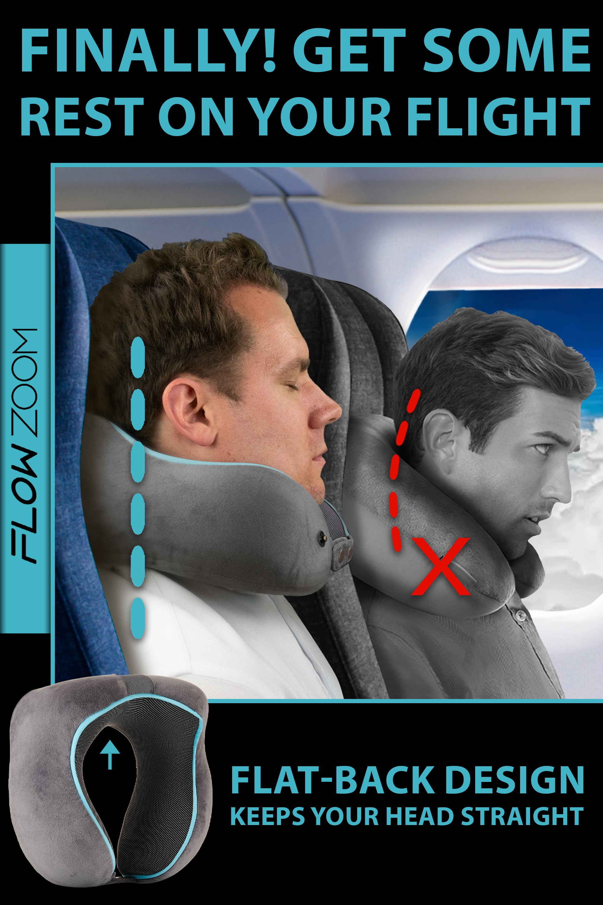 COMFY Pillow FLOWZOOM