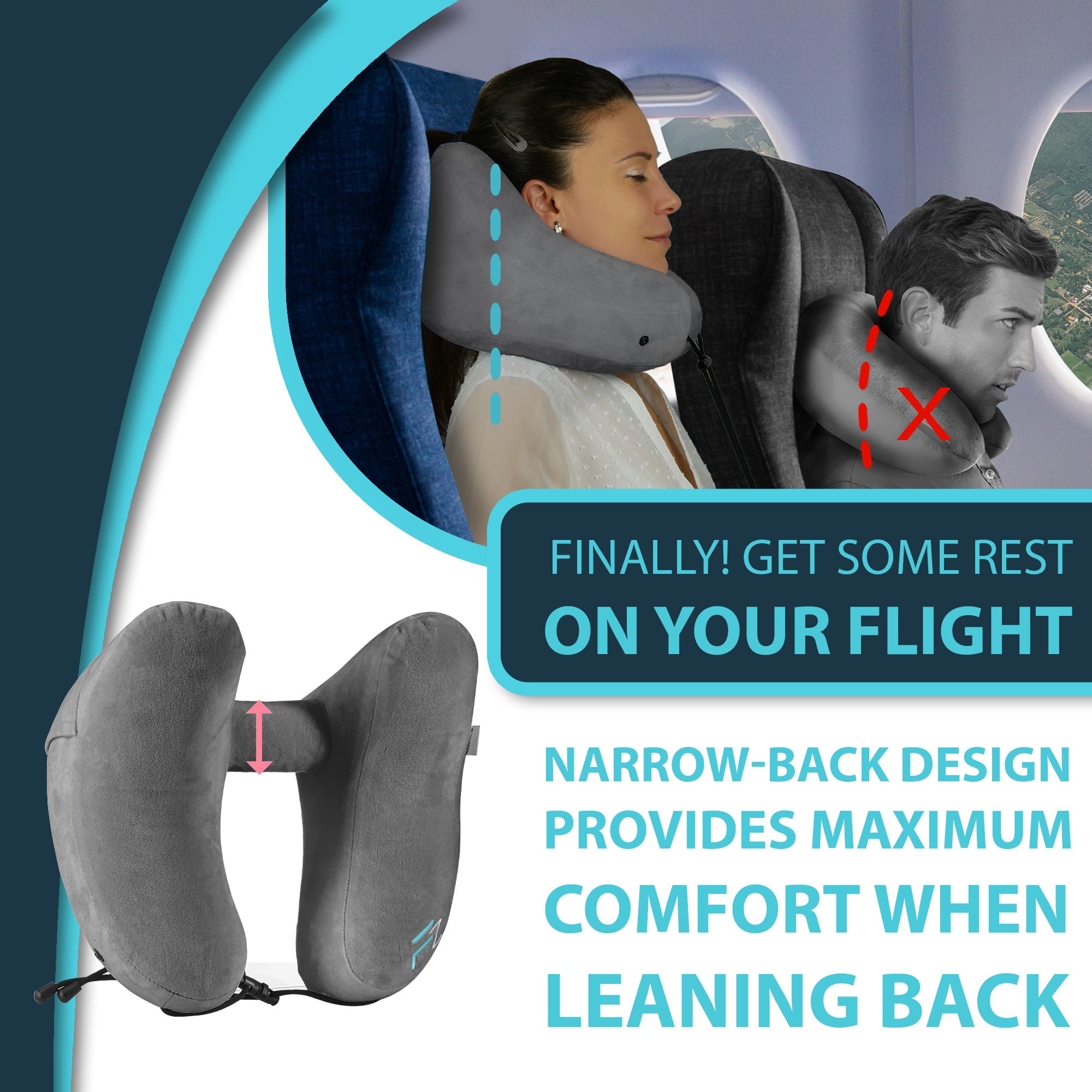 Air comfy ease travel pillow hotsell