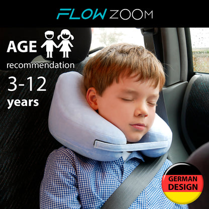 Inflatable Travel Pillow for Kids (3-12 years)